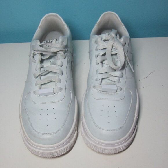 Nike Air Force 1 Pixel Ghost Aqua Womens Size 7 / 38 White Lace Up Sneakers - Picture 1 of 16